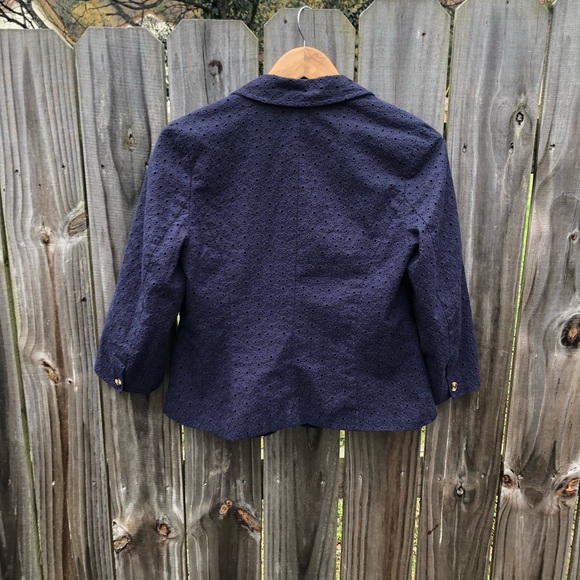 Cynthia Rowley Eyelet Jacket💙 - Picture 4 of 5